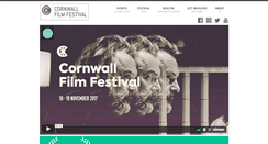 Desktop Screenshot of cornwallfilmfestival.com